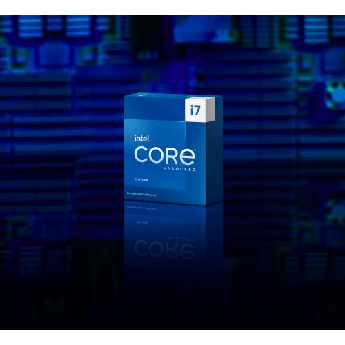 Intel Core I7 13700KF Unlocked Desktop Processor   16 Core (8P+8E) & 24 Thread   5.40 Ghz Overclocking Speed   34 MB Cache   Socket LGA1700   Intel 600/700 Chipset Compatible 