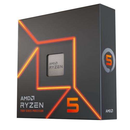 AMD Ryzen 5 7600X 6 Core 12 Thread Desktop Processor   6 Cores & 12 Threads   4.7GHz  5.3GHz CPU Speed   38MB Total Cache   PCIe 4.0 Ready   Cooler Not Included 