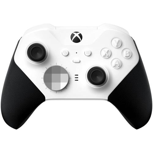 Xbox Elite Wireless Controller Series 2 Core White - Wireless Connectivity - Wrap-around Rubberized Grip - 40 Hours of Rechargeable Battery Life - 3 Custom Profiles - Adjustable-tension Thumbsticks