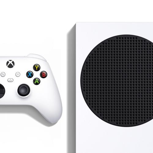 Xbox Series S 512GB SSD Holiday Console White   Includes Xbox Wireless Controller   Up To 120 Frames Per Second   10GB RAM 512GB SSD   Experience High Dynamic Range   Xbox Velocity Architecture 