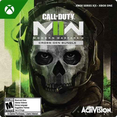 Call of Duty: Modern Warfare II Cross-Gen Bundle (Digital Download) - Xbox One & Xbox Series X|S - Rated M (Mature) - First-Person Shooting Game - Email Delivery Code Only