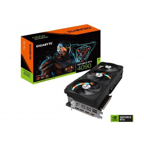 GIGABYTE GeForce RTX 4090 GAMING OC 24G GDDR6X Graphics Card - 3rd Generation RT Cores: Up to 2X ray tracing performance - 4th Generation Tensor Cores: Up to 2X AI performance - 24GB 384-bit GDDR6X - 3x WINDFORCE Fans