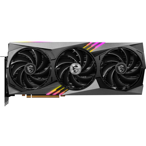 MSI GeForce RTX 4090 GAMING X TRIO 24G Graphics Card   24 GB GDDR6X 384 Bit   21 Gbps Memory Speed   Ada Lovelace Architecture   PCI Express 4.0 Interface 