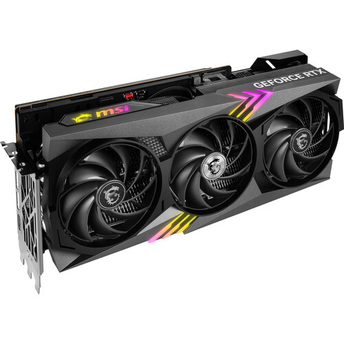 MSI GeForce RTX 4090 GAMING X TRIO 24G Graphics Card   24 GB GDDR6X 384 Bit   21 Gbps Memory Speed   Ada Lovelace Architecture   PCI Express 4.0 Interface 