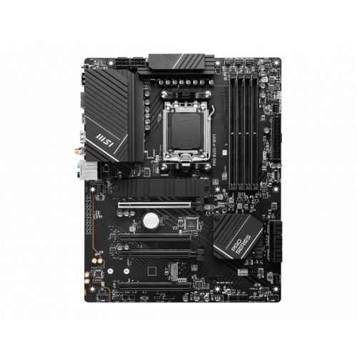 MSI AMD PRO B650 P WIFI Motherboard   AMD B650 Chipset   128 GB DDR5 Max Memory Supported   Supports AMD Ryzen 7000 Series Desktop Processors   Socket AM5 