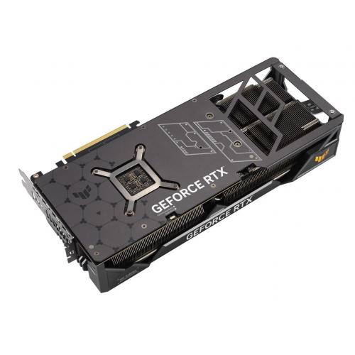 ASUS TUF Gaming GeForce RTX 4090 24G Graphics Card   24 GB GDDR6X 384 Bit   21 Gbps Memory Speed   Ada Lovelace Architecture   PCI Express 4.0 Interface   2500 MHz Boost Clock 