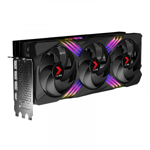 PNY NVIDIA GeForce RTX 4090 Gaming Graphics Card   24 GB GDDR6X   PCI Express 4.0 X16   Ada Lovelace Architecture   Memory Speed 21 Gbps   2520 MHz Boost Clock 