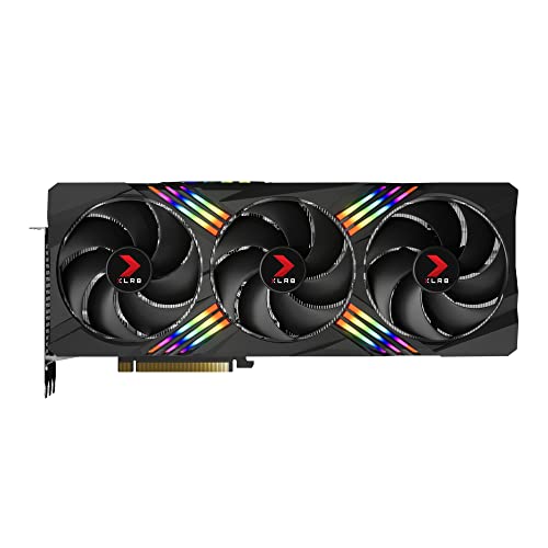 PNY GeForce RTX 4090 24GB XLR8 Gaming VERTO EPIC-X RGB Overclocked Triple Fan Graphics Card - 4th Generation Tensor Cores - 3rd Generation RT Cores - NVIDIA Ada Lovelace Streaming Multiprocessors - 24GB GDDR6X - PCI-Express 4.0 x16