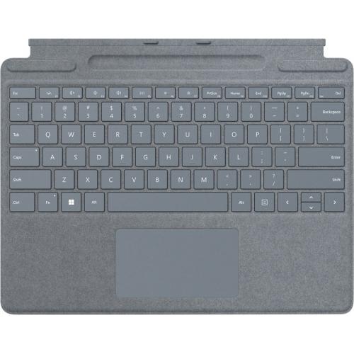 Microsoft Surface Pro Signature Keyboard Ice Blue With Surface Slim Pen 2 Black + Microsoft Surface Mobile Mouse Sandstone 