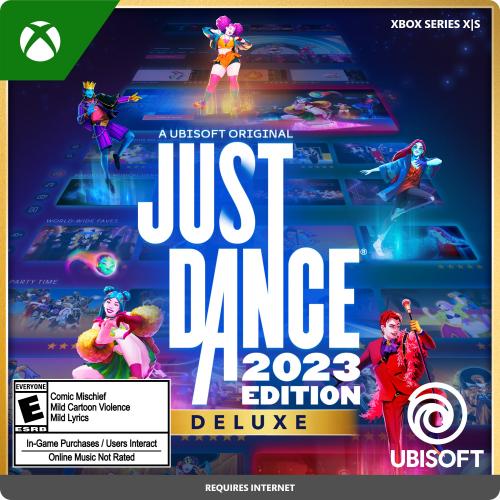 Just Dance 2023 Deluxe Edition (Digital Download) - Xbox Series X|S - Rated E (For Everyone) - Music & Party - Comes with 4 Month JD+ Subscription