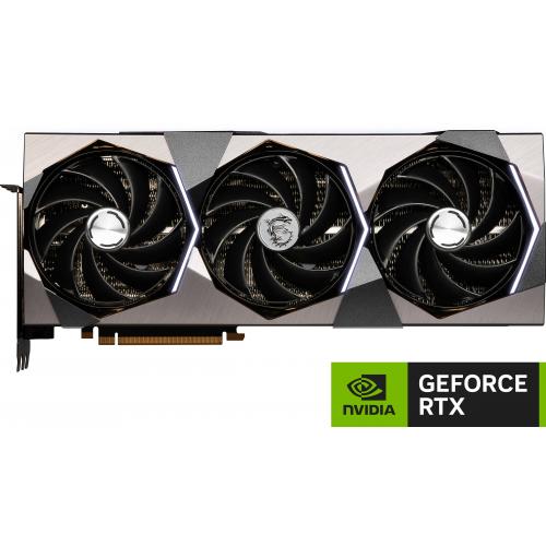 MSI GeForce RTX 4080 16GB SUPRIM X Graphics Card - DirectX 12 Ultimate Supported - G-Sync Compatible - HDCP Supported - TORX Fan 5.0 Cooling System - 16 GB GDDR6X Memory Interface