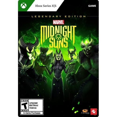 Marvel's Midnight Suns: Legendary Edition (Digital Download) - Xbox Series X|S - Rated T (Teen) - Role Playing / Strategy