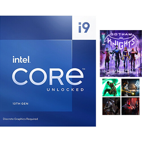 Intel Core i9-13900KF Unlocked Desktop Processor + Gotham Knights + Redout 2 + XSplit Premium Suite (3 Month Subscription)