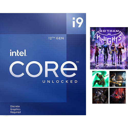 Intel Core i9-12900KF Unlocked Desktop Processor + Gotham Knights + Redout 2 + XSplit Premium Suite (3 Month Subscription)