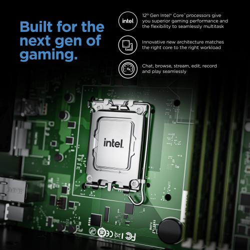Lenovo IdeaCentre 5i Gaming Desktop i5-12400 16GB RAM 1TB HDD 512GB SSD  NVIDIA Geforce RTX 3060 12GB Raven Black - Intel Core i5-12400 Hexacore