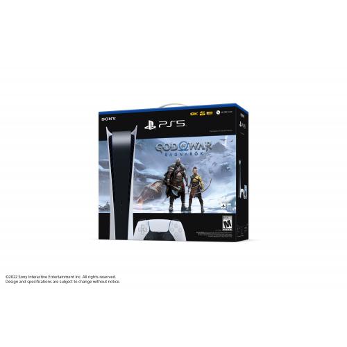 PS5 Core Console with God of War: Ragnarok with Dual Charger & God