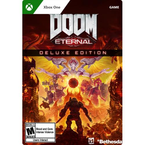 Doom Eternal: Deluxe Edition (Digital Download) - For Xbox one - Rated M (Mature) - Shooter