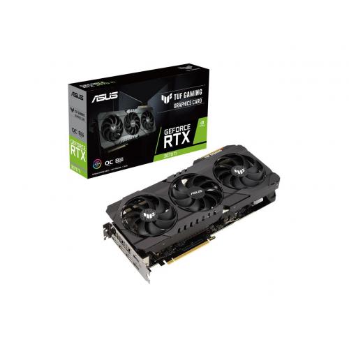 ASUS TUF Gaming NVIDIA GeForce RTX 3070 Ti OC V2 Graphics Card - 8GB GDDR6X - 1.8 GHz Boost Clock - 256-bit Bus Width - DisplayPort - HDMI