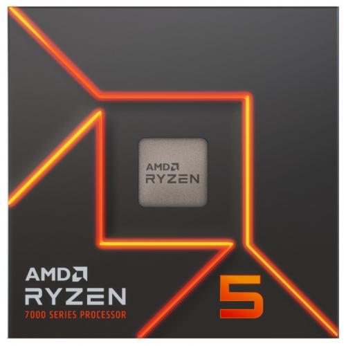 AMD Ryzen 5 7600 with Wraith Stealth Cooler - 6 core & 12 threads - 5.10 GHz Overclock Speed - 32 MB L3 Cache - Integrated AMD Radeon Graphics - Wraith Stealth Cooler