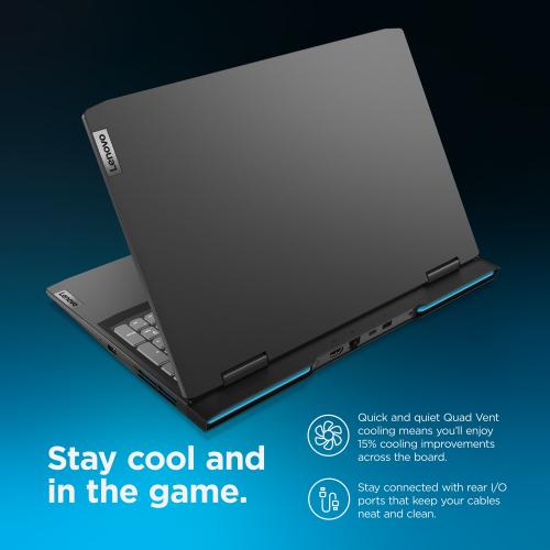 Lenovo Ideapad Gaming 3 15.6" Gaming Laptop FHD 120Hz AMD Ryzen 7 7735HS 16GB RAM 512GB SSD NVIDIA GeForce RTX 4050 Onyx Grey 