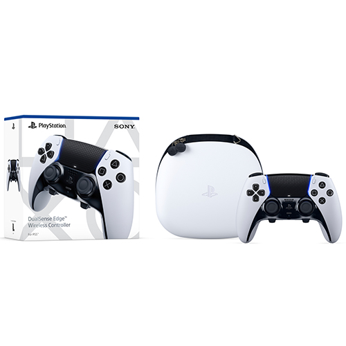 Playstation 5 DualSense Edge Wireless Controller   Compatible With PlayStation 5   Feat. Haptic Feedback & Adaptive Triggers   Charge & Play Via USB Type C   Built In Microphone & 3.5mm Jack 