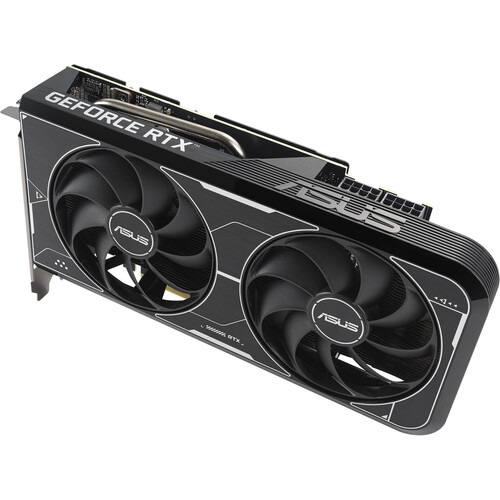 Asus Dual GeForce RTX 3060 Ti OC Edition 8GB Gaming Graphics Card   NVIDIA Ampere Streaming Multiprocessors   2nd Generation RT Cores   3rd Generation Tensor Cores   Axial Tech Fan Design   1710 MHz Overclock Speed 