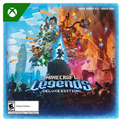 Minecraft Legends Deluxe Edition Xbox One, Series S, Series X (Digital Download) - Rated E10+ - Action & Adventure - Strategy