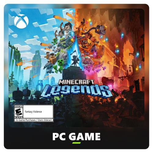 Minecraft Legends Windows Edition (Digital Download) - Rated E10+ - Action & Adventure - Strategy
