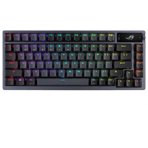 ASUS ROG Azoth M701 NXBL Gaming Keyboard - Tri-mode Connectivity - 2" OLED Display - 100% Anti-Ghosting & N-Key Rollover - Windows & MacOS Compatible - All Macro Keys Programmable