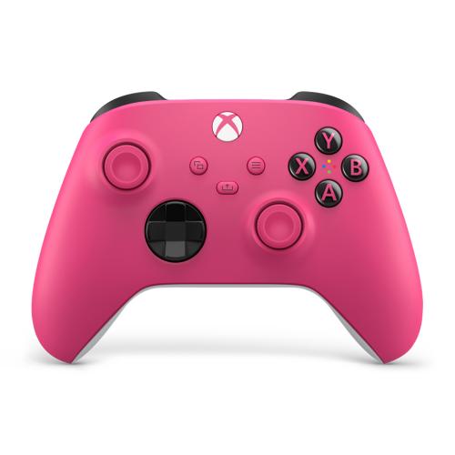 Xbox Wireless Controller Deep Pink - Wireless & Bluetooth Connectivity - New Hybrid D-Pad - New Share Button - Featuring Textured Grip - Easily Pair & Switch Between Devices