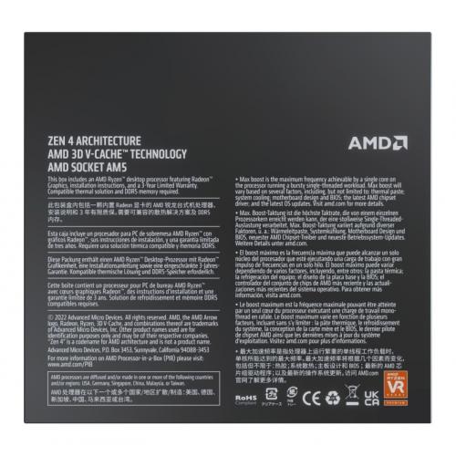 AMD Ryzen 9 7900X3D Gaming Processor   12 Core & 24 Threads   5.60 GHz Max Boost Clock   128 MB L3 Cache   Integrated AMD Radeon Graphics   AM5 CPU Socket 