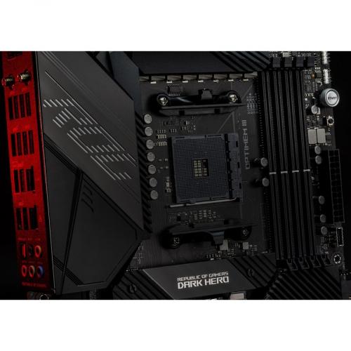 AMD Ryzen 9 5950X 16 Core 32 Thread Desktop Processor + Asus ROG Crosshair VIII Dark Hero Desktop Motherboard   16 Cores & 32 Threads   3.4 GHz  4.9 GHz CPU Speed   72MB Total Cache   PCIe 4.0 Ready   8 X SATA Interfaces 