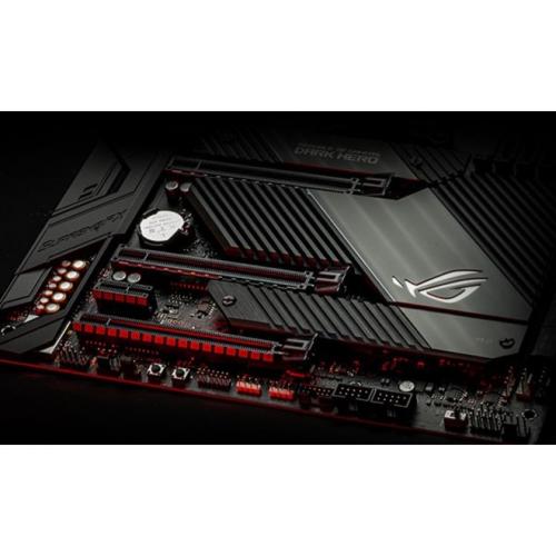 AMD Ryzen 9 5950X 16 Core 32 Thread Desktop Processor + Asus ROG Crosshair VIII Dark Hero Desktop Motherboard   16 Cores & 32 Threads   3.4 GHz  4.9 GHz CPU Speed   72MB Total Cache   PCIe 4.0 Ready   8 X SATA Interfaces 