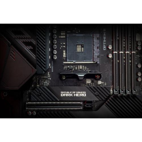 AMD Ryzen 9 5900X 12 Core 24 Thread Desktop Processor + Asus ROG Crosshair VIII Dark Hero Desktop Motherboard   12 Cores & 24 Threads   3.7 GHz  4.8 GHz CPU Speed   70MB Total Cache   PCIe 4.0 Ready   8 X SATA Interfaces 