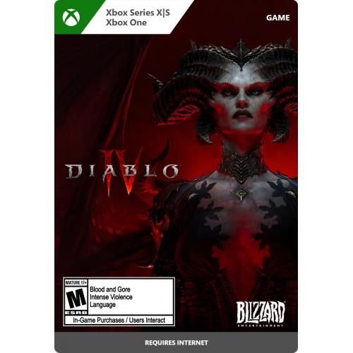 Diablo IV Standard Edition (Digital Download) - For Xbox One, Xbox Series S, Xbox Series X - Rated M (Mature) - Action & Adventure RPG
