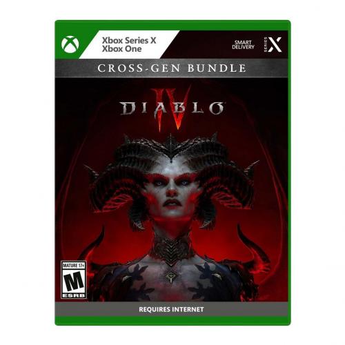 Diablo IV Cross Gen Bundle + Microsoft Xbox $10 Gift Card (Digital Code)   Rated M (Mature)   Action & Adventure RPG   Xbox One And Xbox Series X 