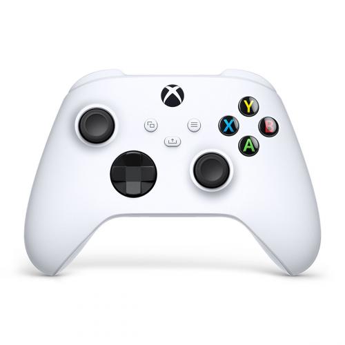 Xbox Wireless Controller Robot White - Wireless & Bluetooth Connectivity - New Hybrid D-pad - New Share Button - Featuring Textured Grip - Easily Pair & Switch Between Devices
