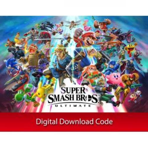 Super Smash Bros. Ultimate (Digital Download) - For Nintendo Switch - Rated E (For Everyone) - Action Game