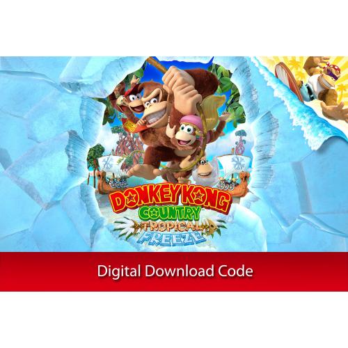 Donkey Kong Country: Tropical Freeze (Digital Download) - for Nintendo Switch - Rated E (For Everyone) - Action/Platformer Game