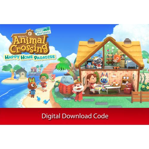 Animal Crossing: New Horizons Happy Home Paradise (Digital Download) - For Nintendo Switch - Rated E (For Everyone) - DLC (Requires base game)