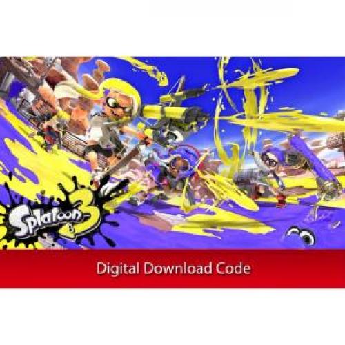 Splatoon 3 (Digital Download) - for Nintendo Switch - Rated E10+ (Everyone 10+) - Third Person Shooter
