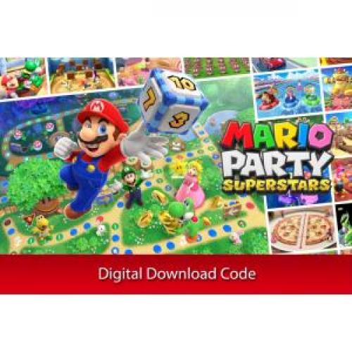 Mario Party Superstars (Digital Download) - for Nintendo Switch - Rated E (For Everyone) - Party Game