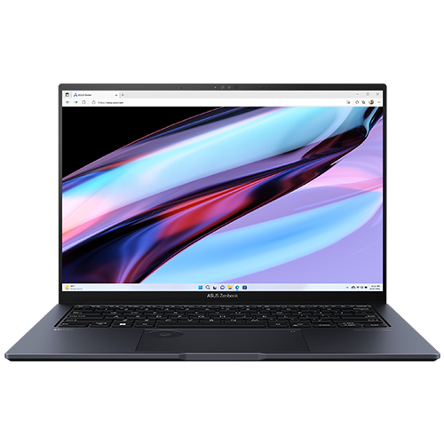 ASUS Zenbook Pro 14 14.5" OLED Touchscreen Notebook 120Hz Intel Core i9-13900H 16GB RAM 1TB SSD NVIDIA GeForce RTX 4060 Tech Black