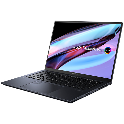ASUS Zenbook Pro 14 14.5" OLED Touchscreen Notebook 120Hz Intel Core I9 13900H 16GB RAM 1TB SSD NVIDIA GeForce RTX 4060 Tech Black 