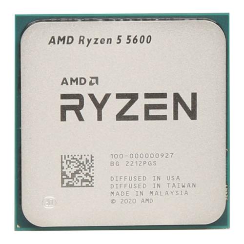 AMD Ryzen 5 5600 Desktop Processor TRAY ONLY - 3 Year Limited Warranty - Product will be in a Tray only - Product will deliver in a plain bubble mailer - Product will NOT include a CPU cooler or Heatsink - Product will NOT be in retail packaging