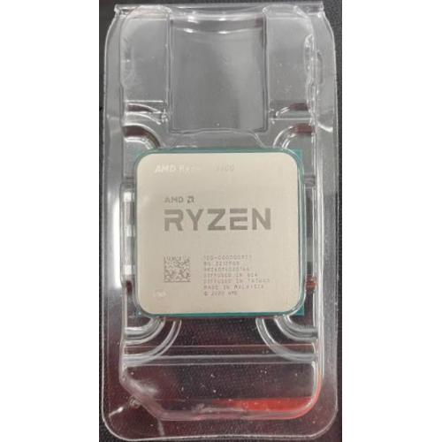AMD Ryzen 5 5600 Desktop Processor TRAY ONLY   3 Year Limited Warranty   Product Will Be In A Tray Only   Product Will Deliver In A Plain Bubble Mailer   Product Will NOT Include A CPU Cooler Or Heatsink   Product Will NOT Be In Retail Packaging 