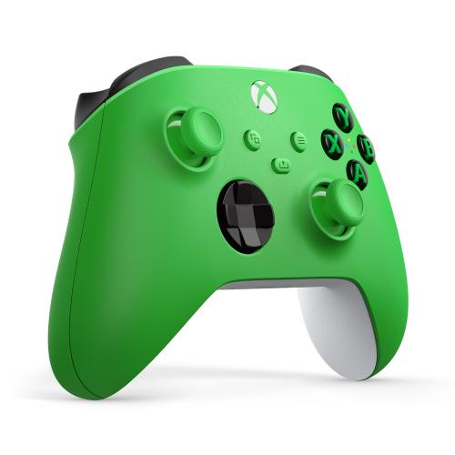 Xbox Wireless Controller Velocity Green   Wireless & Bluetooth Connectivity   New Hybrid D Pad   New Share Button   Featuring Textured Grip   Easily Pair & Switch Between Devices 
