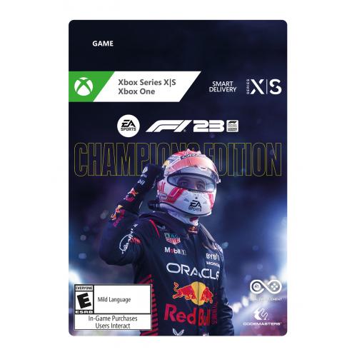 F1 23 Champions Edition (Digital Download) - For Xbox One, Xbox Series S, Xbox Series X - Rated E (For Everyone) - Racing Game