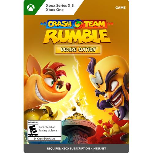 Crash Team Rumble Deluxe Edition (Digital Download) - For Xbox One, Xbox Series S, Xbox Series X - Rated E (For Everyone) - Fighting Game