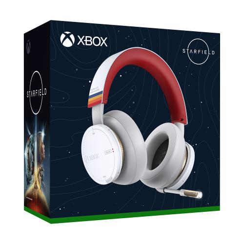 Xbox Starfield Collectors Edition Wireless Headset   Bluetooth Connectivity   For Xbox Series X|S, XBX1, & Windows 10   Feat. Auto  Mute & Voice Isolation   Comfortable Intuitive Design   Up To 15 Hr Battery Life 